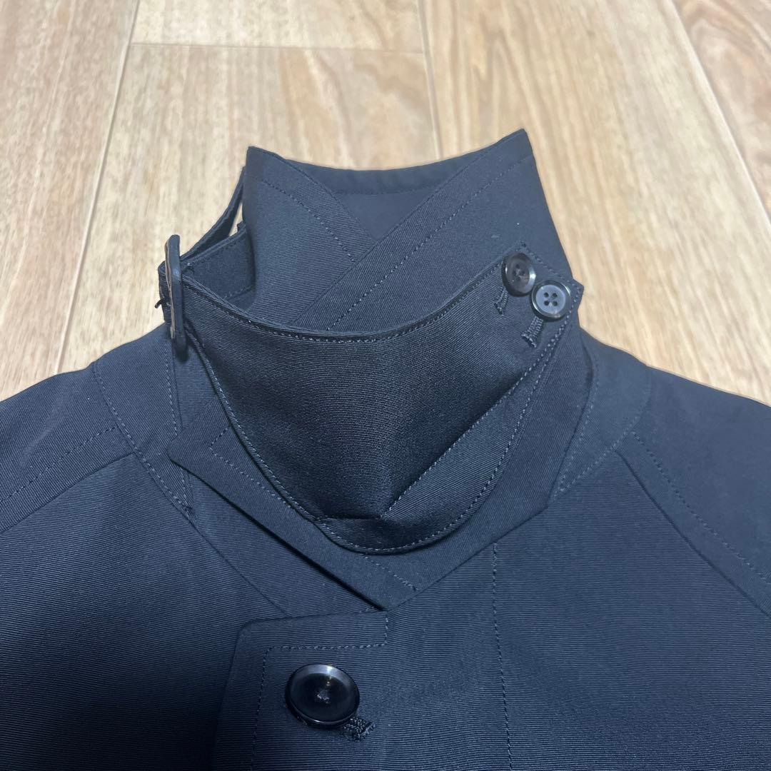 auralee ウールマックスギャバジンステンカラーコート