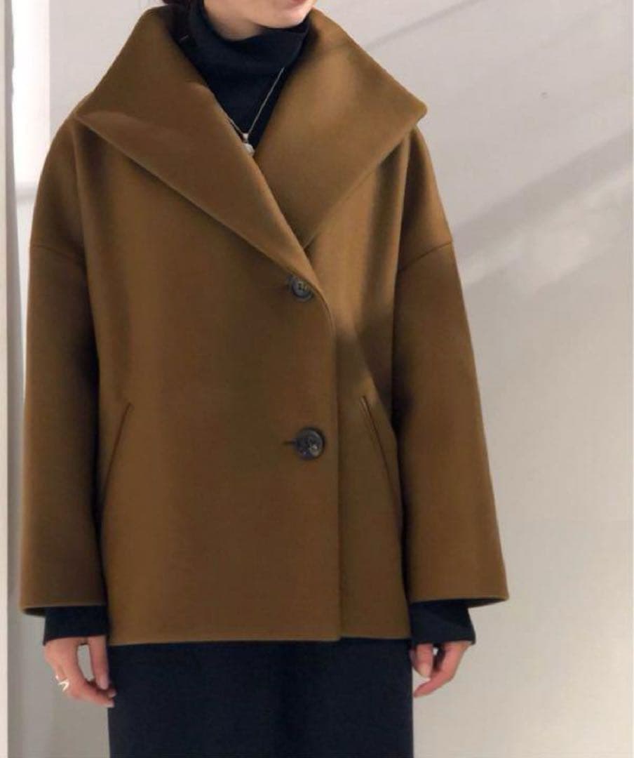 NOBLE MANTECOオーバーショートコート