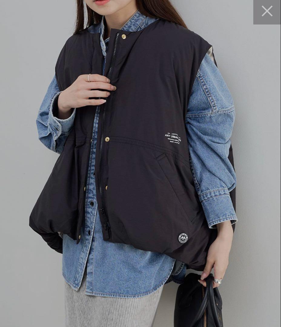 ピュアルセシン　バルーンシルエットダウンベスト