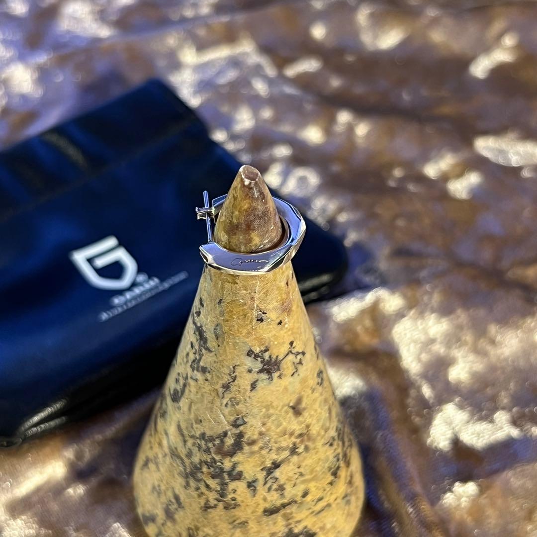 ⭐️のあ⭐️ガルニ クロッケリーピアス　Lサイズ　左耳用