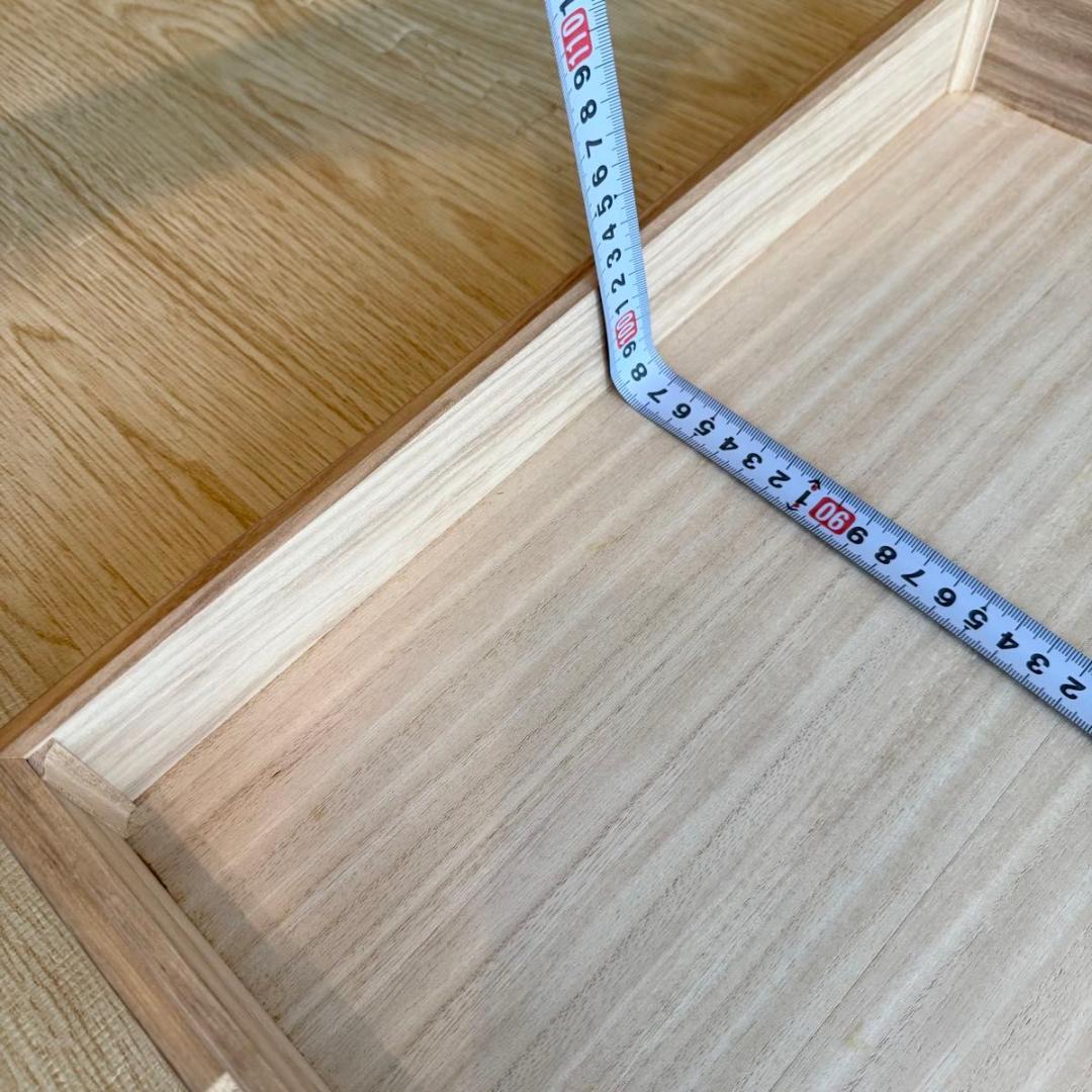 【破格】桐箪笥 10段 和服 着物 衣裳箱 ボックスタイプ　82-8