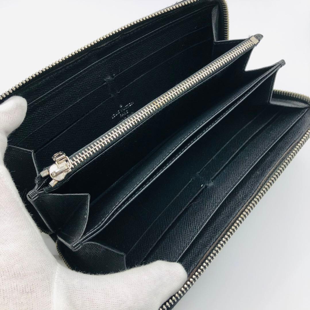ルイヴィトン ジッピーウォレット エピ ブラック ラウンドファスナー 長財布