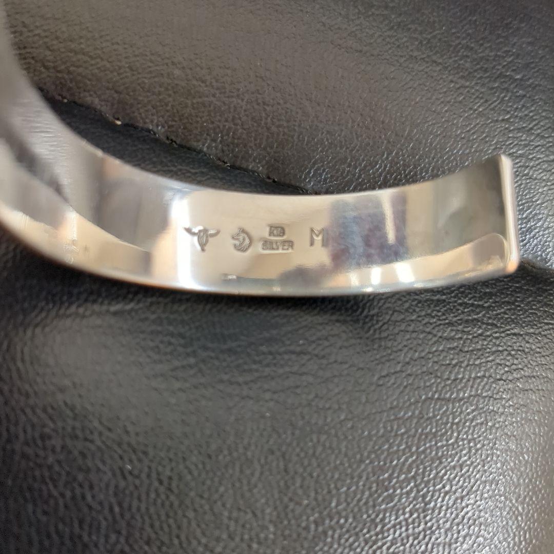 TADY＆KING 平打ちバングルGPイーグル＆ダブルM先金フェザー