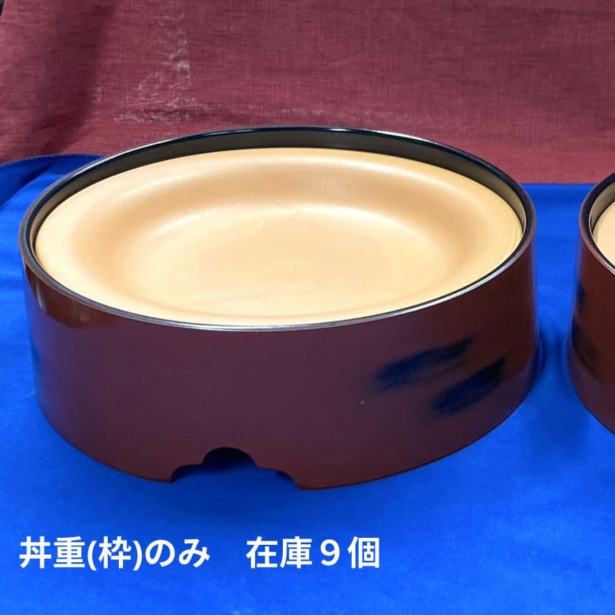 4セット　７寸　柳川鍋　柳川丼重　柳川 根来塗　ドジョウ 柳川 牡蠣 陶板