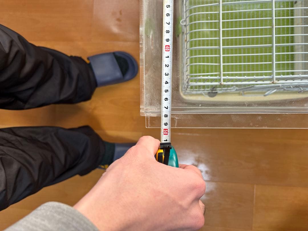 【直接引取希望】アクリル工房製　鳥かご防音ケース おかもち式