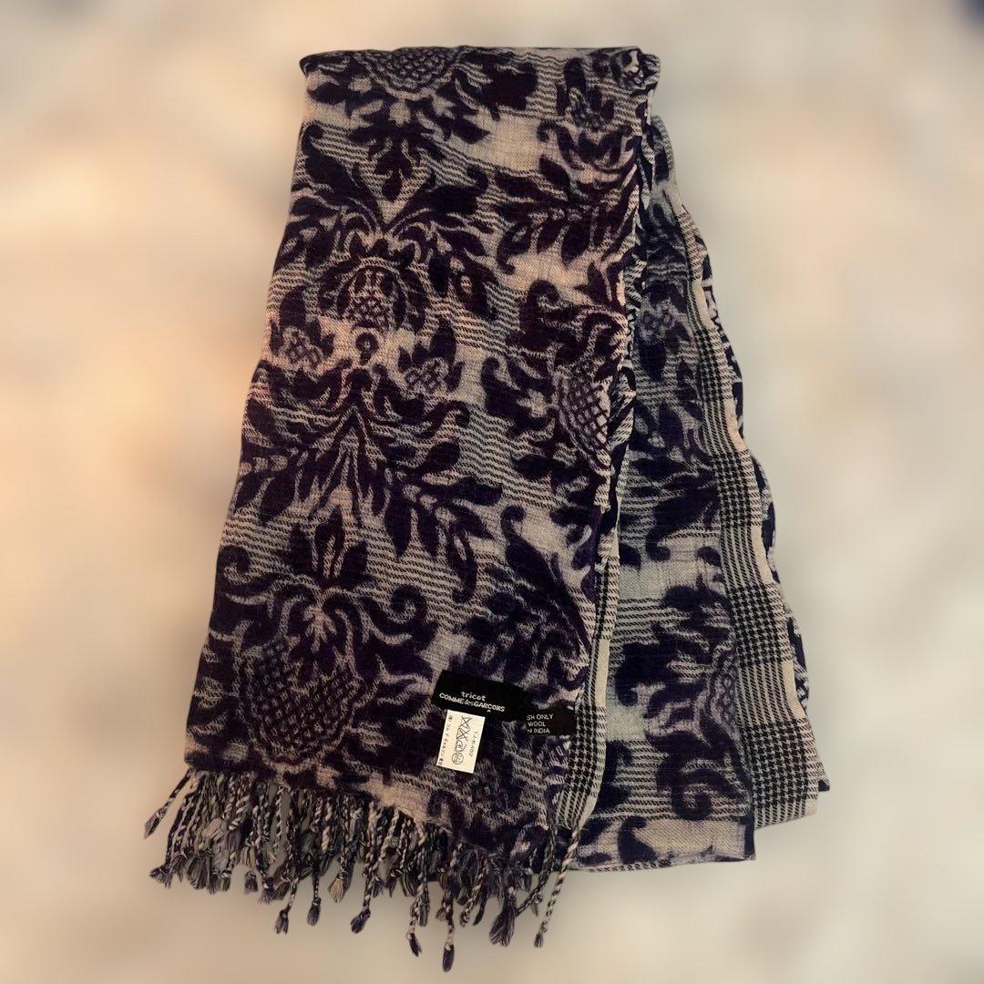 トリコ コムデギャルソン ウール100% ストール tricot