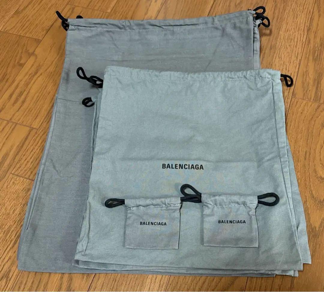 まとめ売り　BALENCIAGA バレンシアガ　保存袋　巾着　小物入れ　グレー