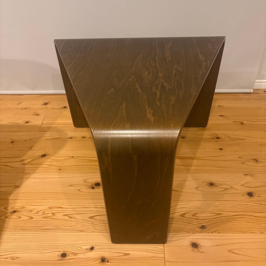 エコーネス　ノルウェー製　ウォールナット　ストレスレスサイドテーブル