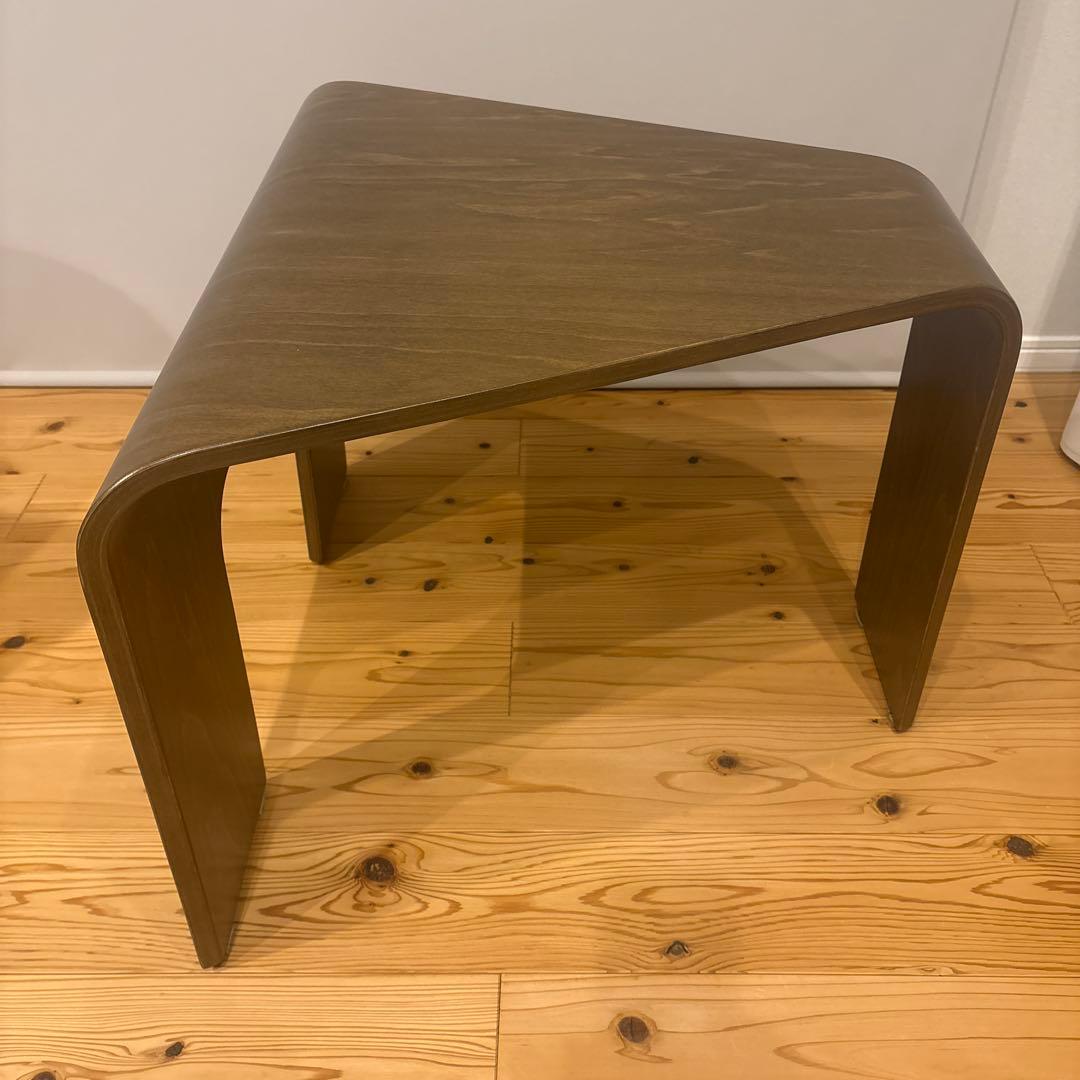 エコーネス　ノルウェー製　ウォールナット　ストレスレスサイドテーブル