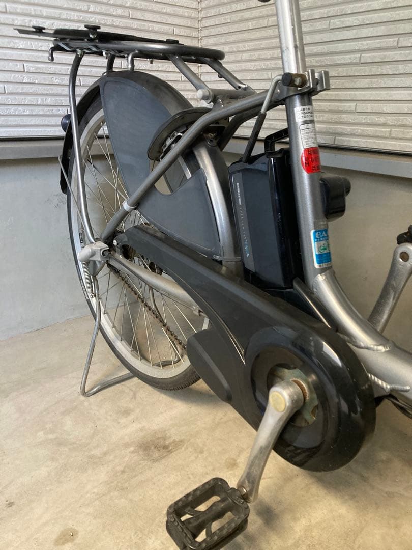 ブリヂストン アシスタ 24インチ バッテリー充電器付属(鍵2本)電動自転車