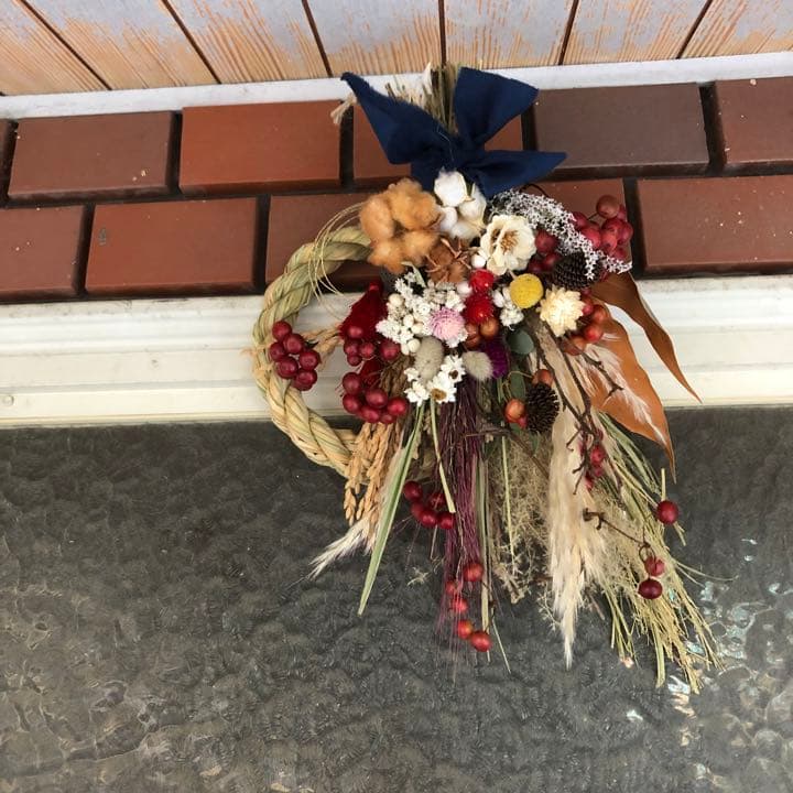 スワッグになるしめ縄