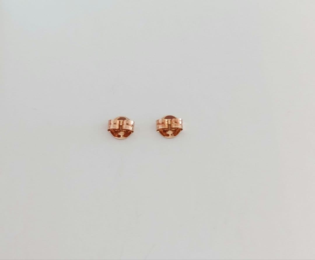 agete k10ピアス　エメラルド　イエローゴールド　誕生石