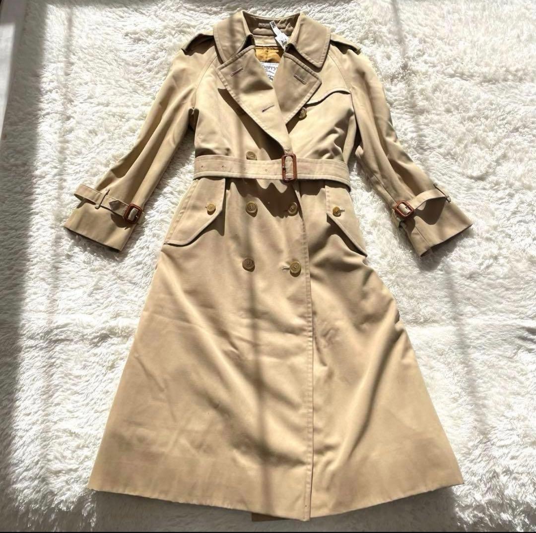 極美品　vintage バーバリー　Burberry コート　トレンチコート
