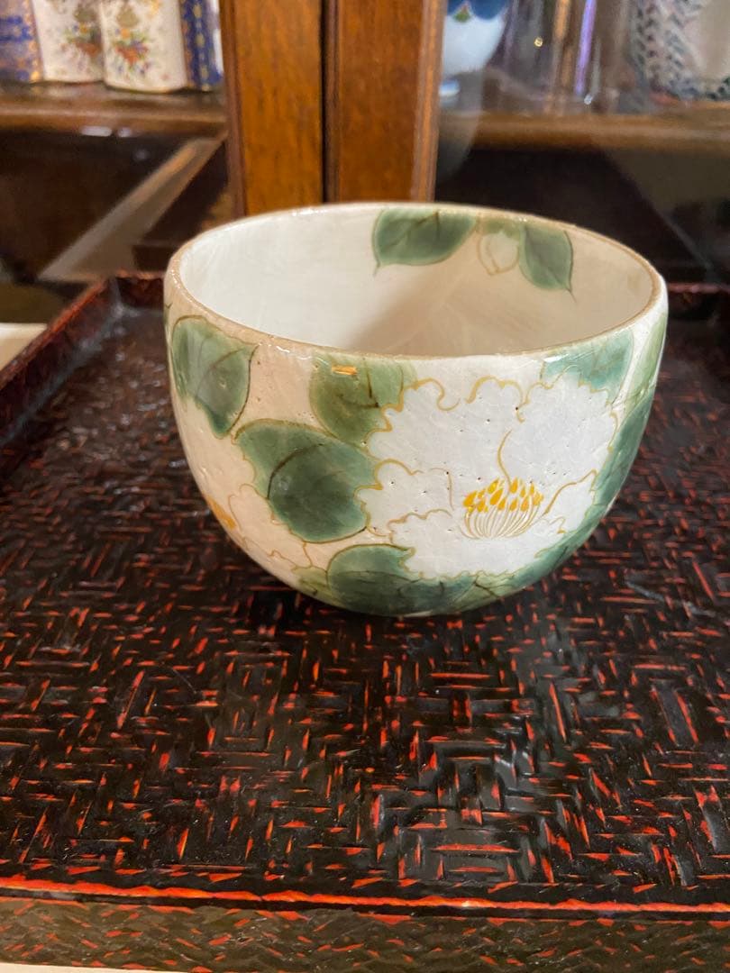 陶葊窯　　　京焼器　　　　四季5点セット