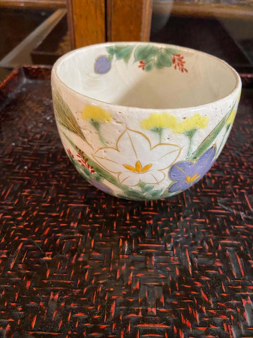 陶葊窯　　　京焼器　　　　四季5点セット