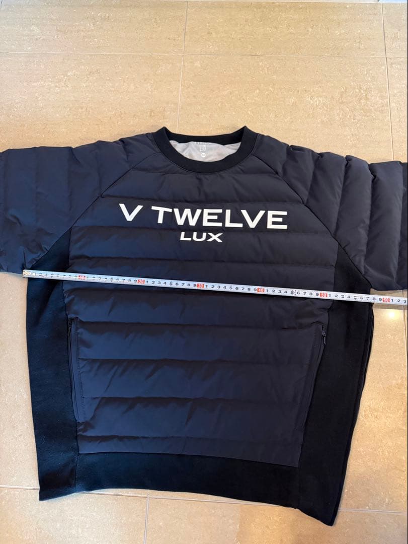 V TWELVE ブラック ダウンジャケット