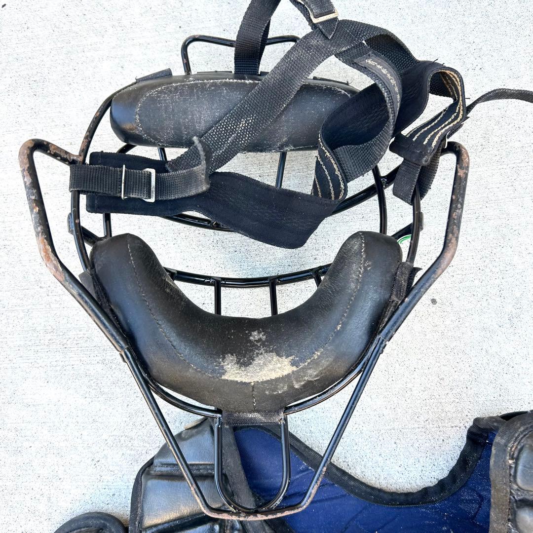 アシックス　キャッチャー防具　捕手　セット バッグ付き