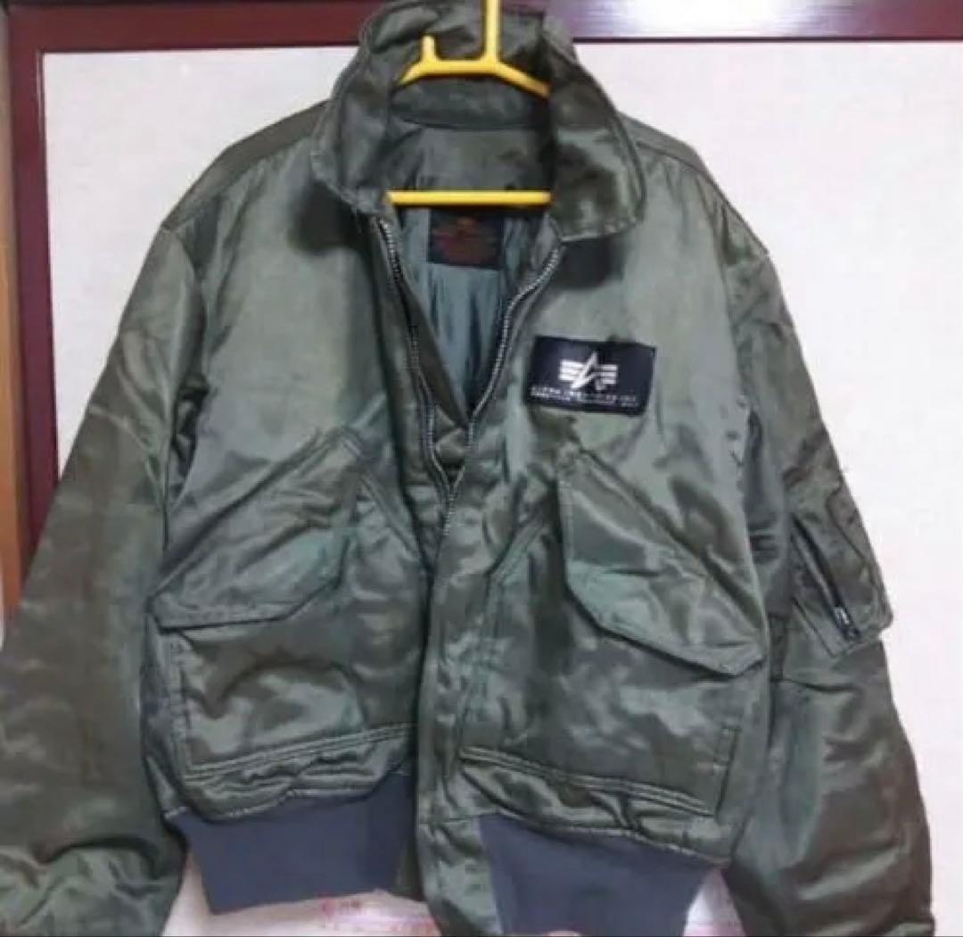 ALPHA INDUSTRIES フライトジャケット LARGE