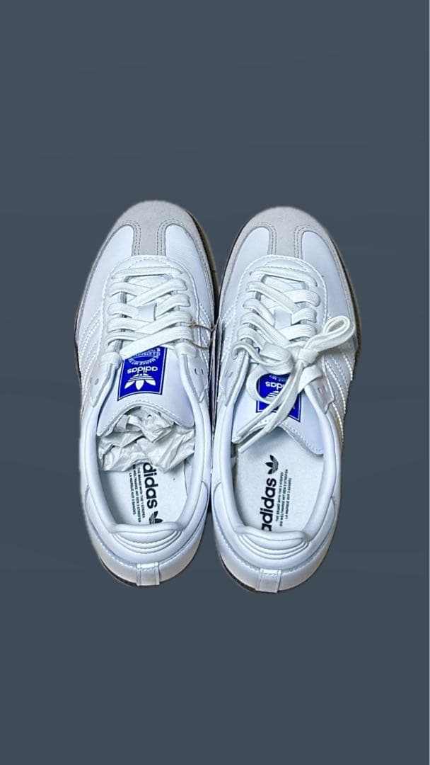 adidas Samba OG ホワイト　23.5