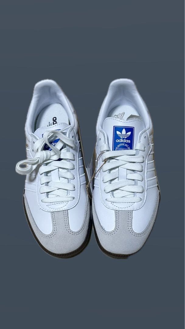 adidas Samba OG ホワイト　23.5