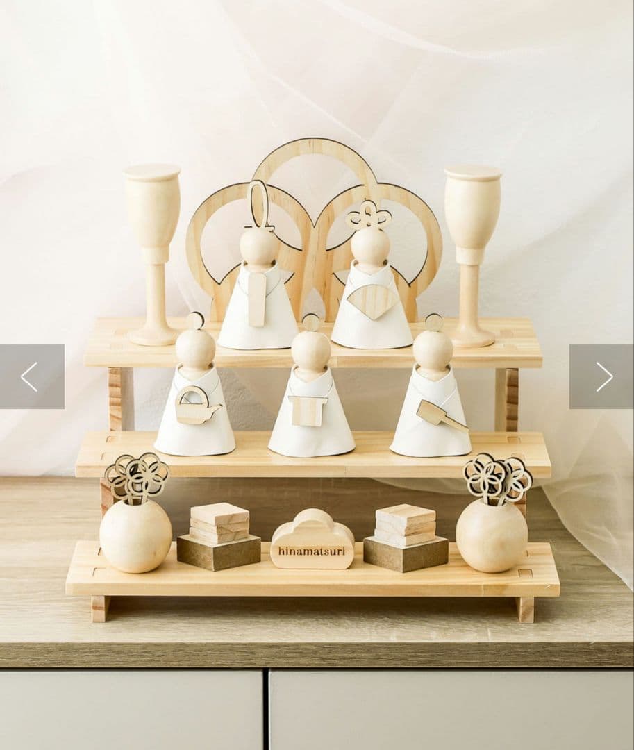 ひな人形　ひな祭り　3COINS