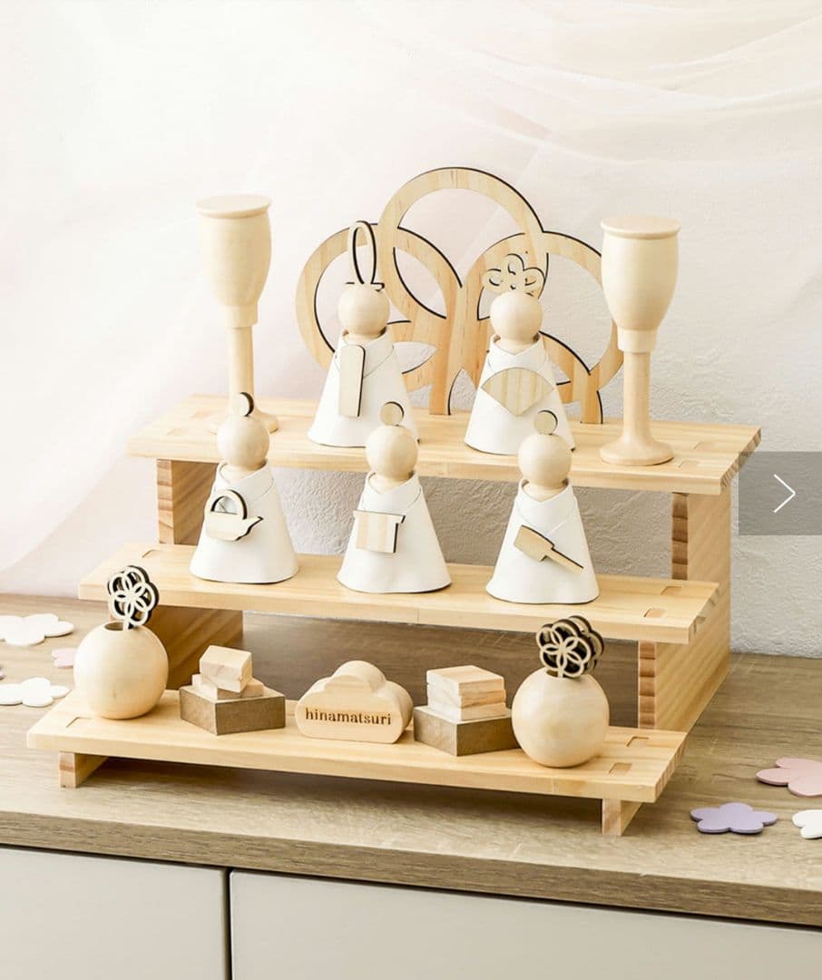 ひな人形　ひな祭り　3COINS