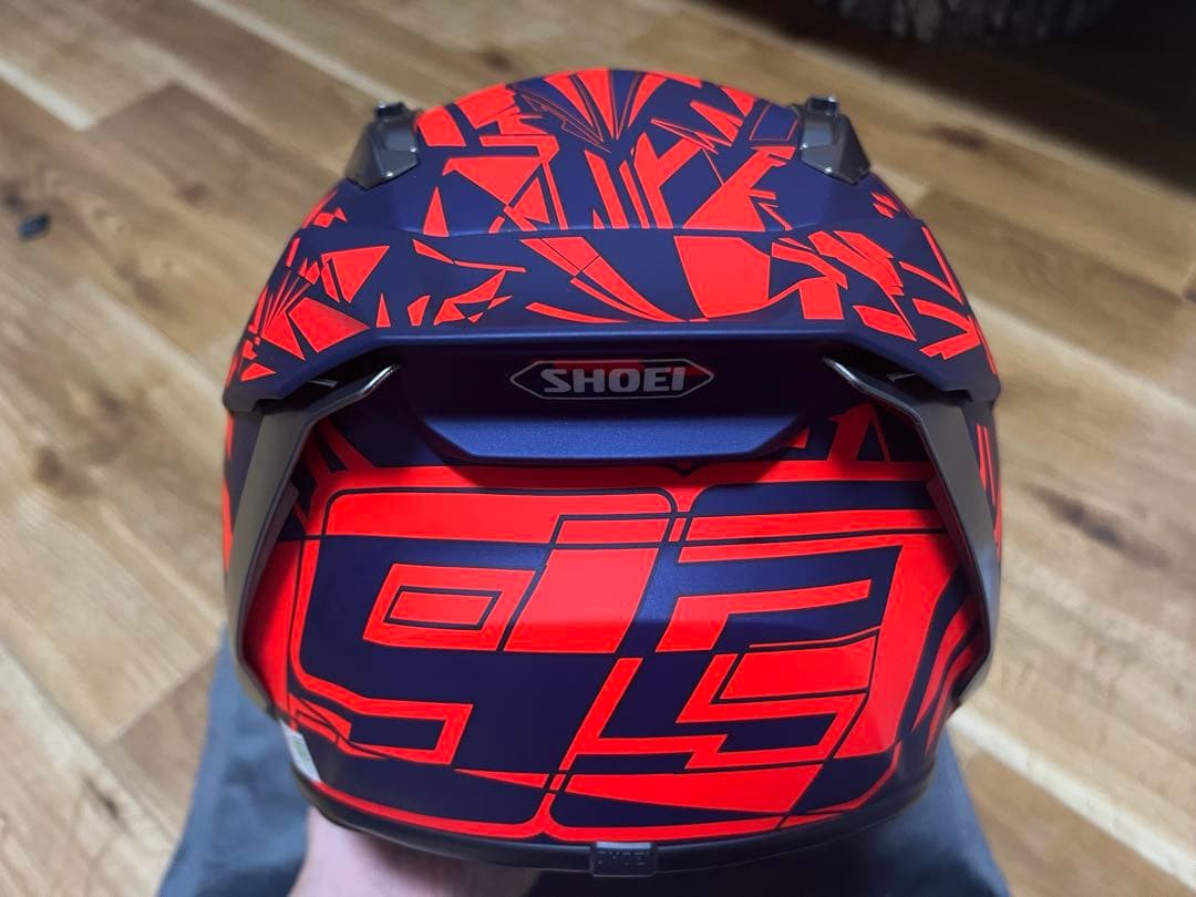 SHOEI X-15 マルケス ダズル ビーコム6XRベース付き