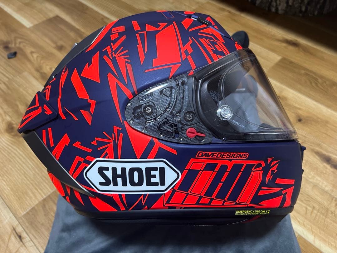 SHOEI X-15 マルケス ダズル ビーコム6XRベース付き