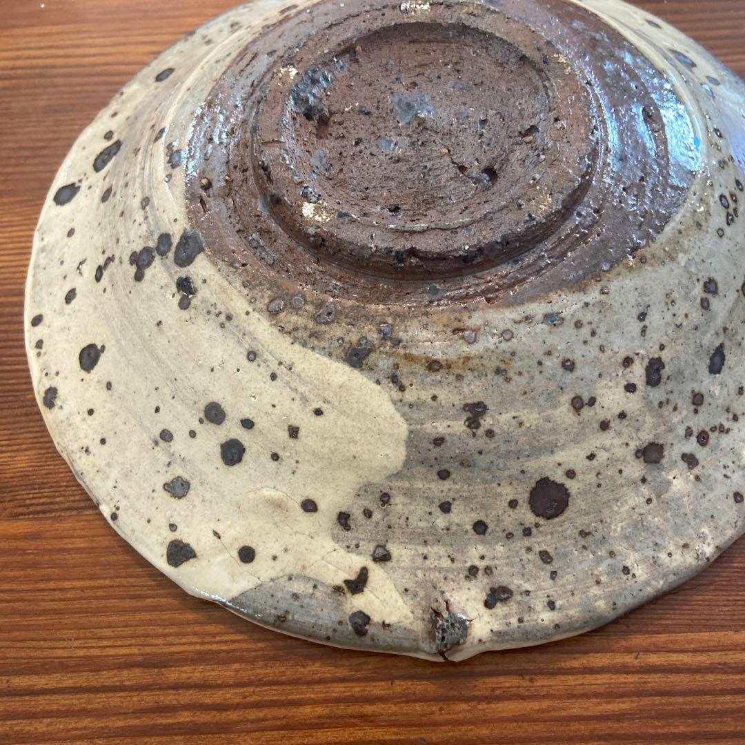 芳賀龍一 薪窯 荒刷毛目 鉢 皿 カイカイキキ