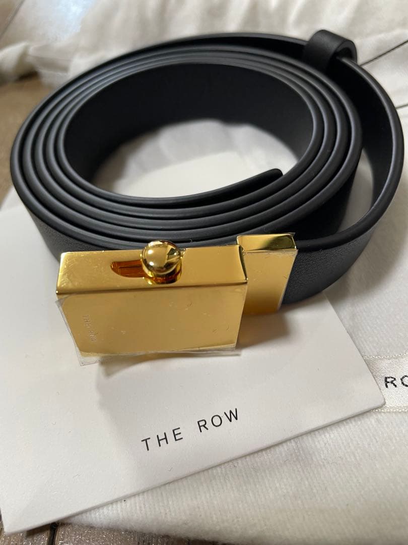 THE ROW ザロウ　ブライアンベルト　ブラック×ゴールド　新品