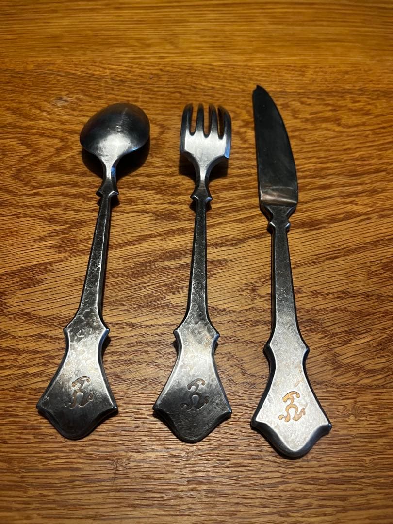 【永島義教】カトラリーセット 【フォーク・ナイフ・スプーン】