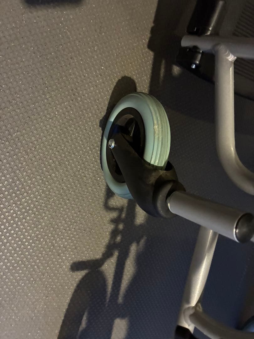 ケアテックジャパン 介助式 アルミ製 車椅子 CA-21SU (レッド)