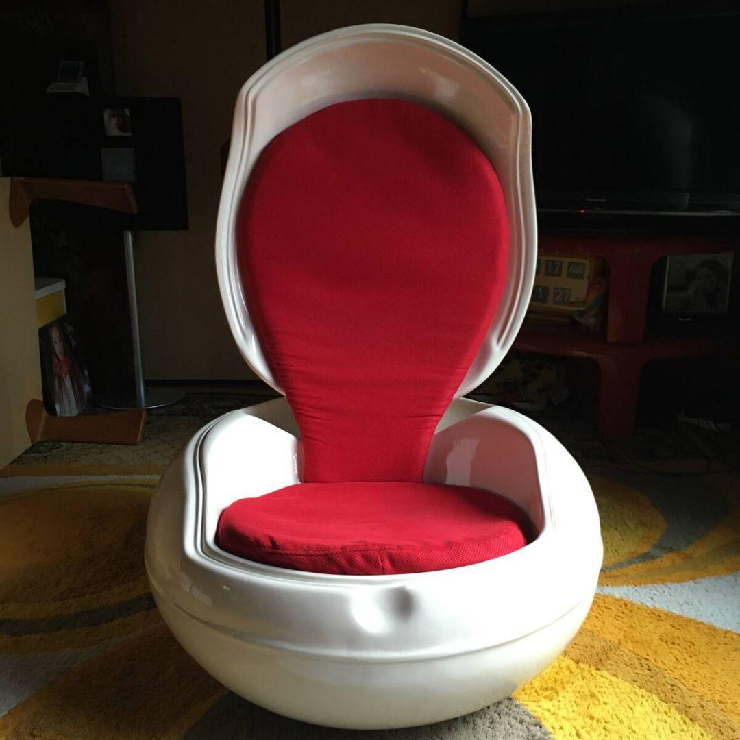 スペースエイジ Peter Ghyczy ガーデンエッグチェア ミッドセンチュリ