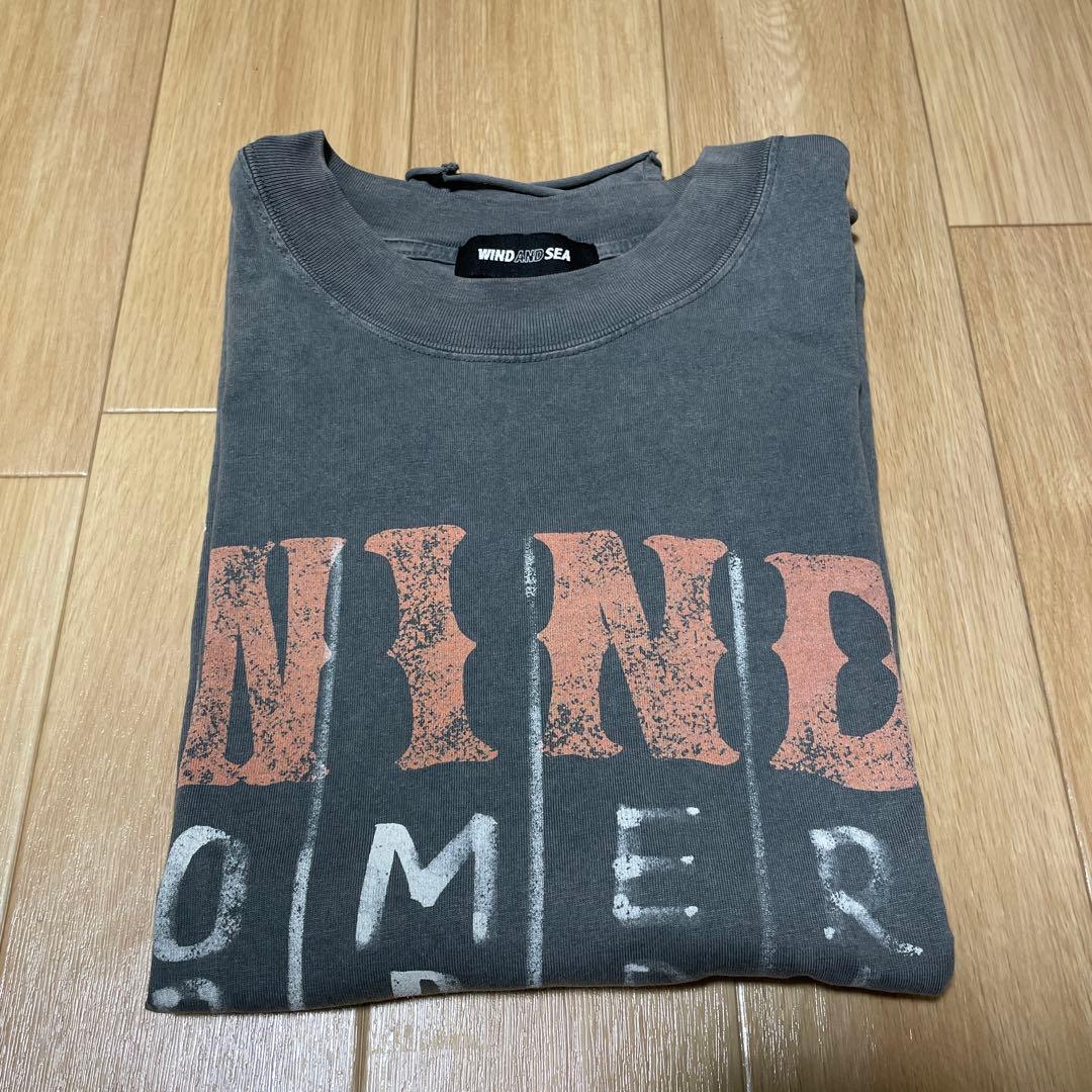 LÝFT × WIND AND SEA EXTRA BIG T-SHIRT