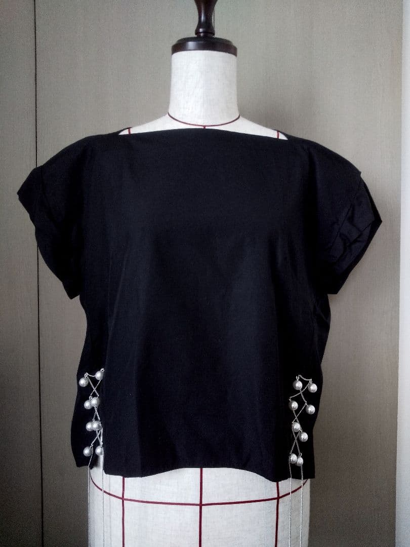 【専用】　3.1 Phillip Lim　ブラウス　ブラック　パール