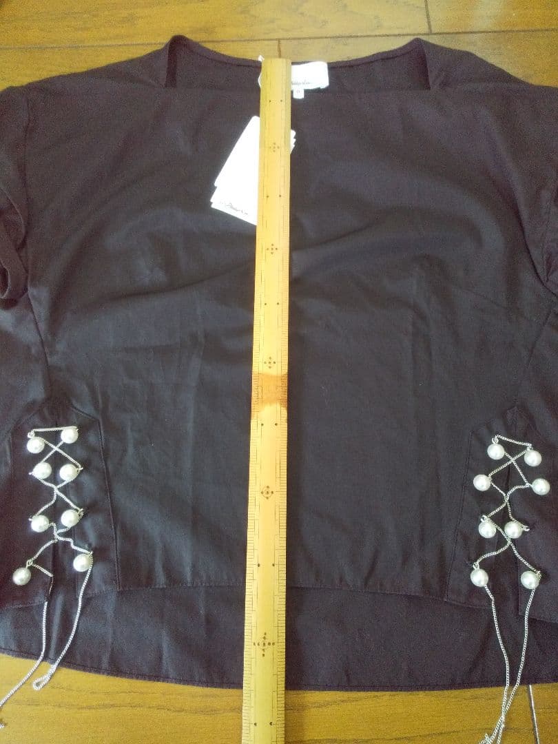 【専用】　3.1 Phillip Lim　ブラウス　ブラック　パール