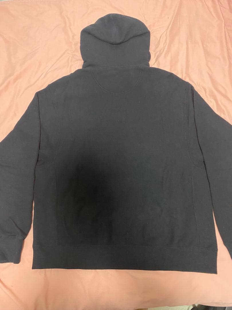 鶴太郎GUCCI ブラック ロゴパーカー　グッチ