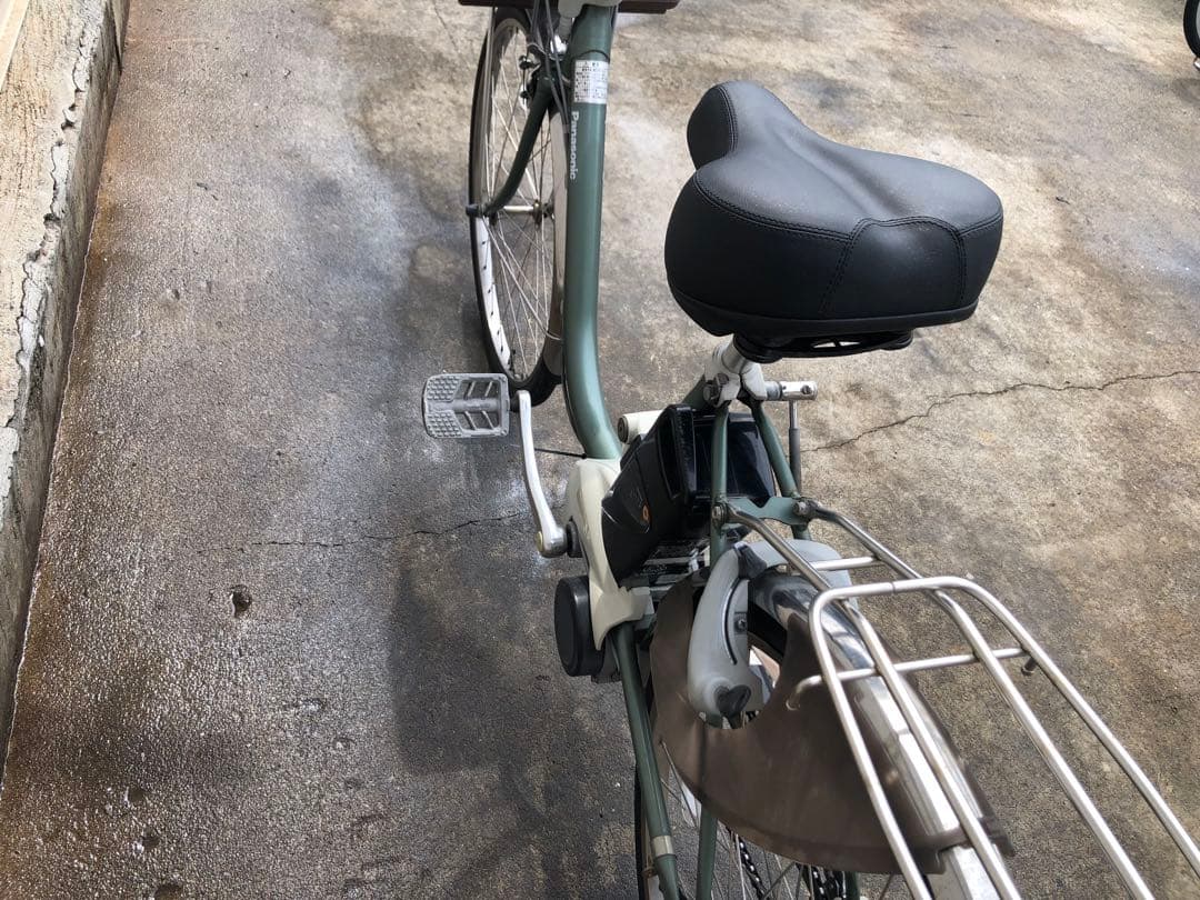 パナソニック電動アシスト自転車vivi24インチグリーン系ボディー