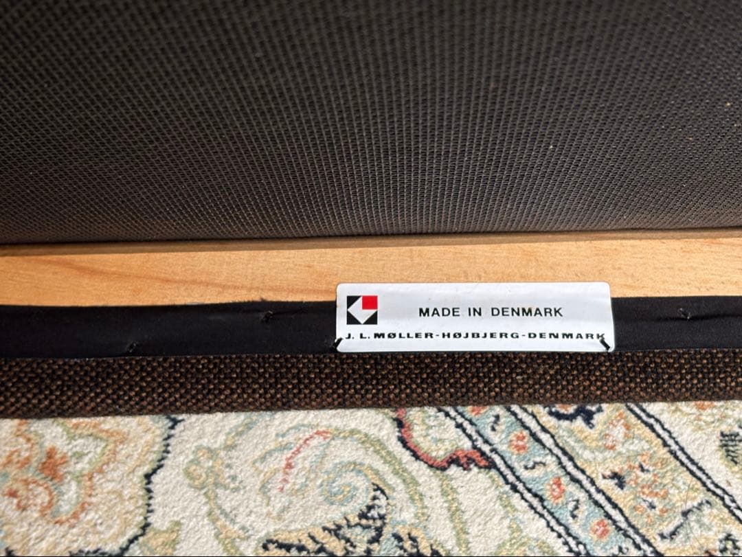 ③J.L. Møllers JLモラー　北欧ヴィンテージチェア　チーク材　NZ