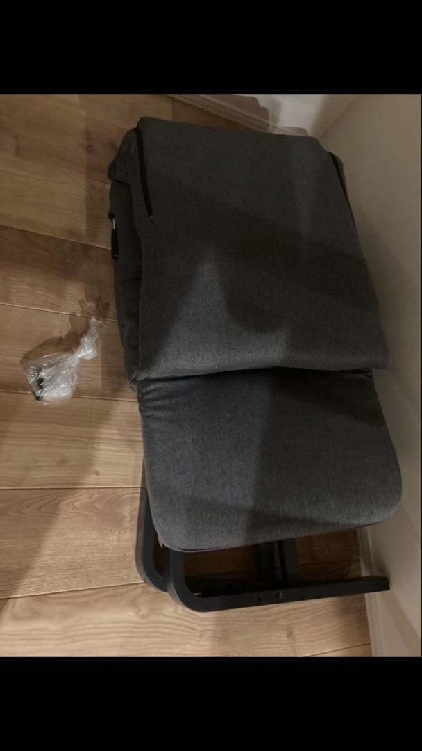 リクライニングアームチェア アイリスオーヤマ　グレー