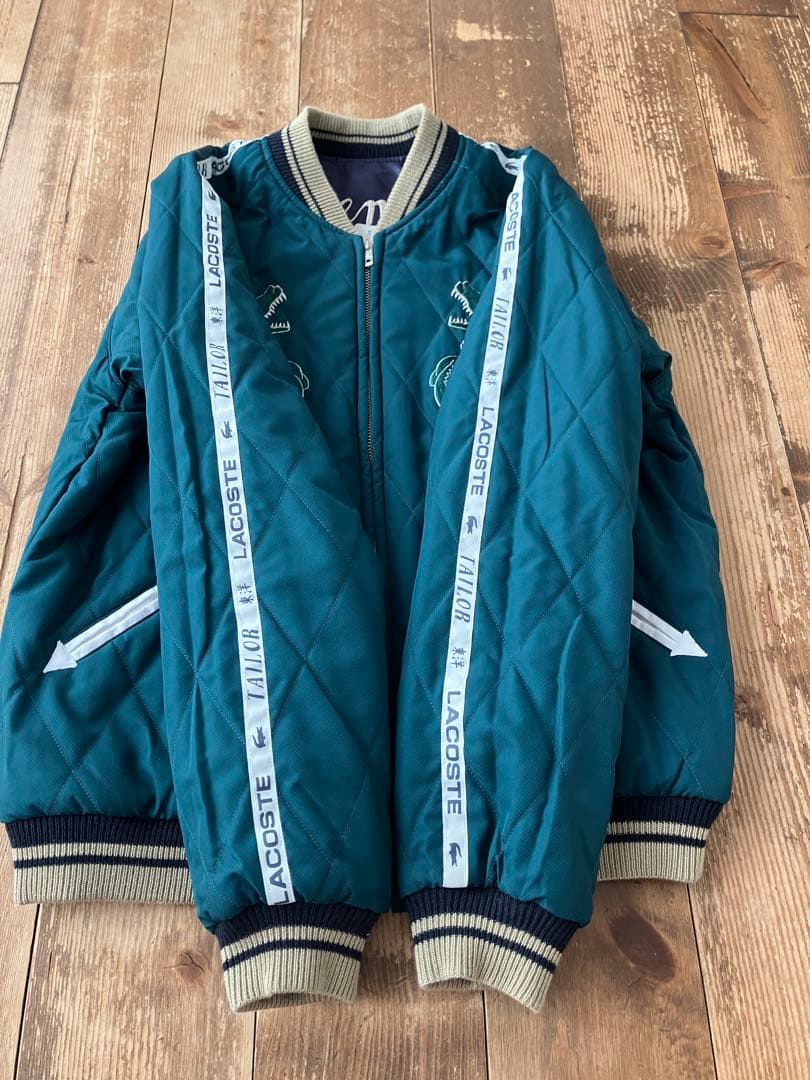 LACOSTE TAILOR TOYO スカジャン リバーシブル S 新品未使用