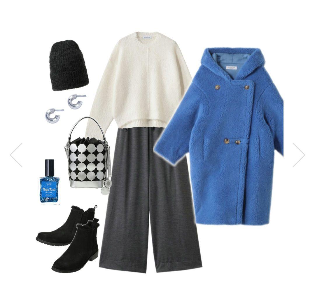 「こ様へ」LIGNAGGIO ブルーフードコート