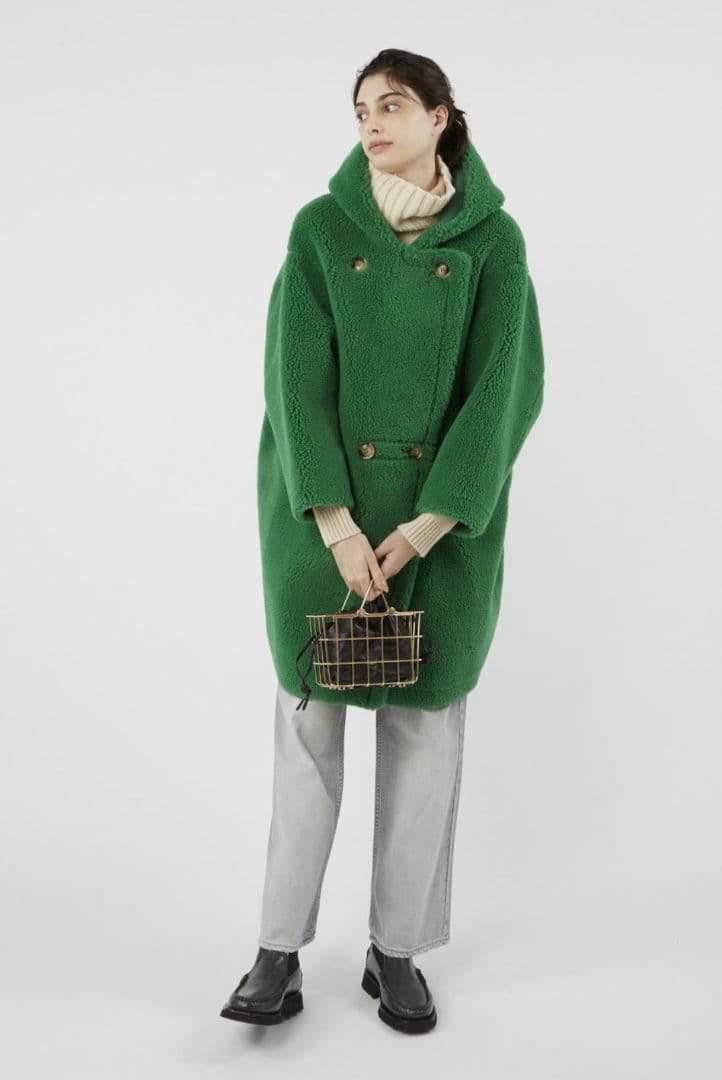 「こ様へ」LIGNAGGIO ブルーフードコート