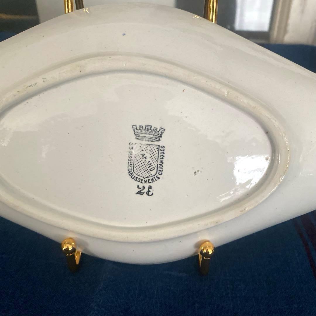 サルグミンヌ　sarreguemines ラヴィエ　フランスアンティーク