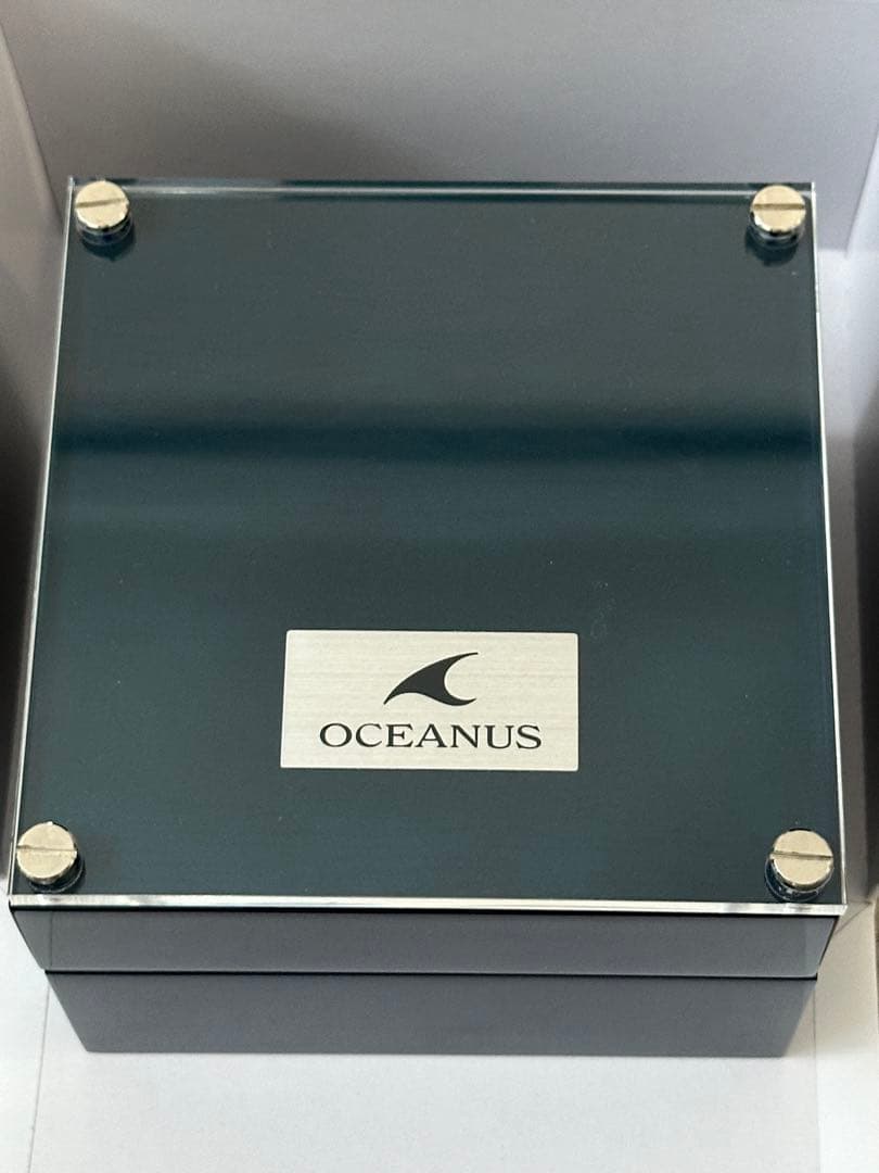 OCW-S5000EK-1AJF OCEANUS オシアナス マンタ 江戸切子