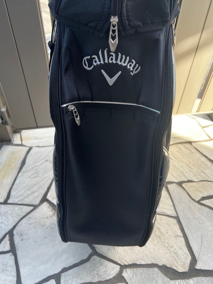 3CAT　Callaway キャロウェイ　キャディバッグ 黒 フード付き
