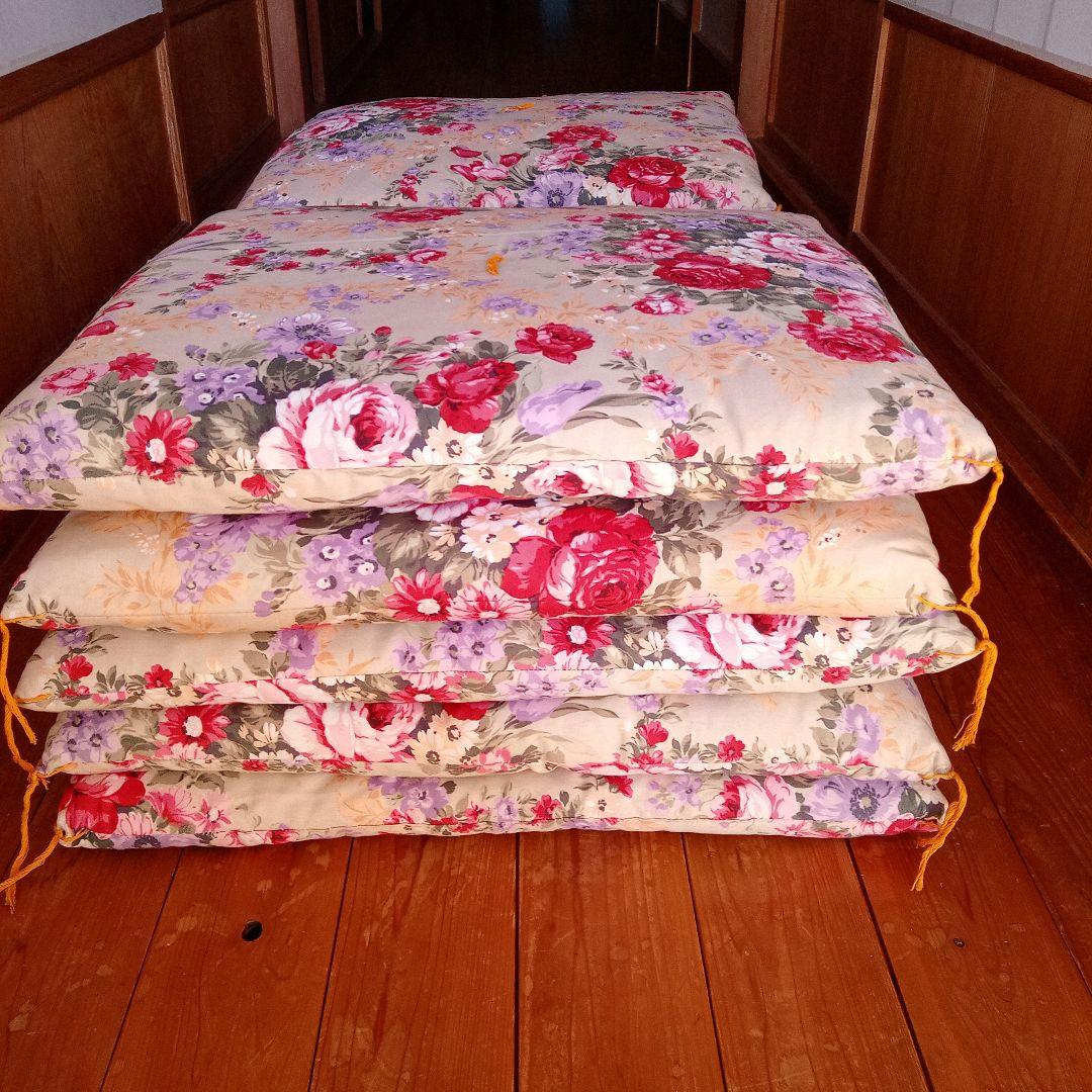 花柄座布団 10枚セット