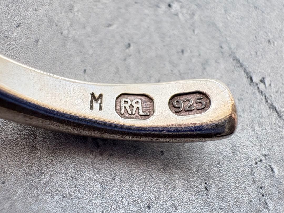 専用RRL Hammered Sterling Silver Cuff バングル