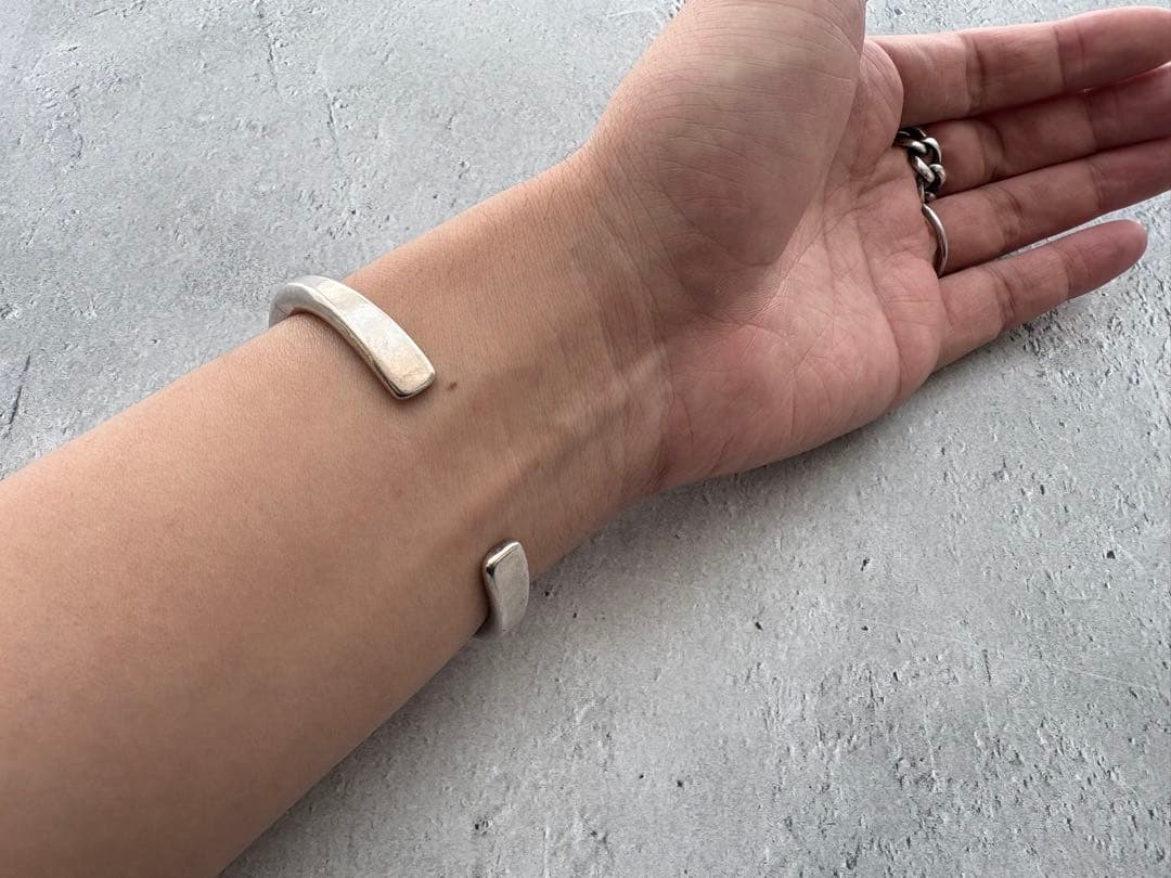 専用RRL Hammered Sterling Silver Cuff バングル
