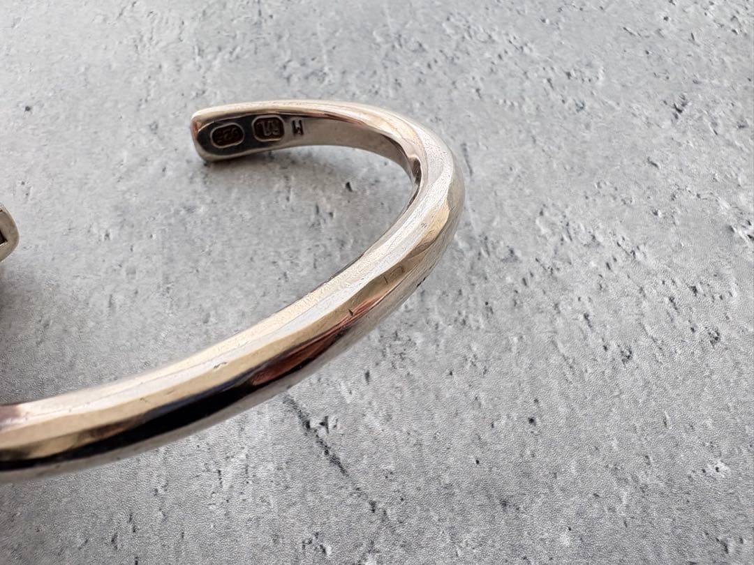 専用RRL Hammered Sterling Silver Cuff バングル